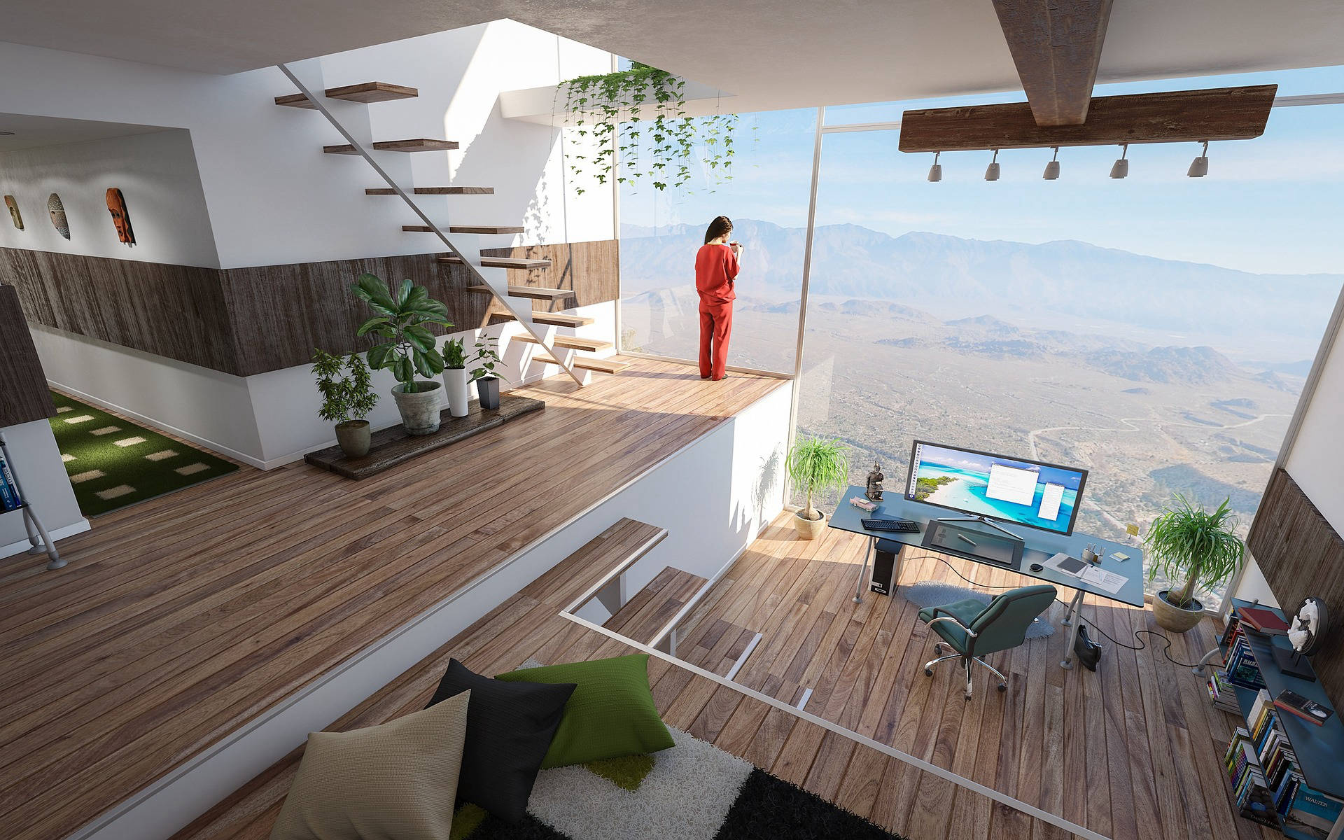 RICO agent inspecting a property off-market